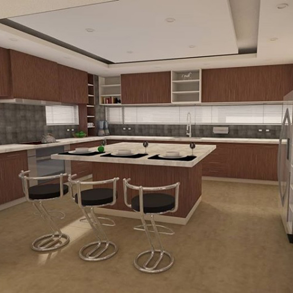 Diseño Interior de Cocina