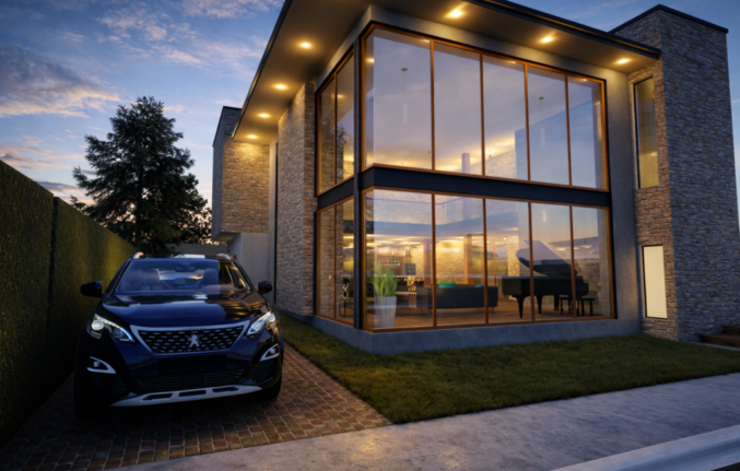 OB HOUSE - VISTA EXTERIOR